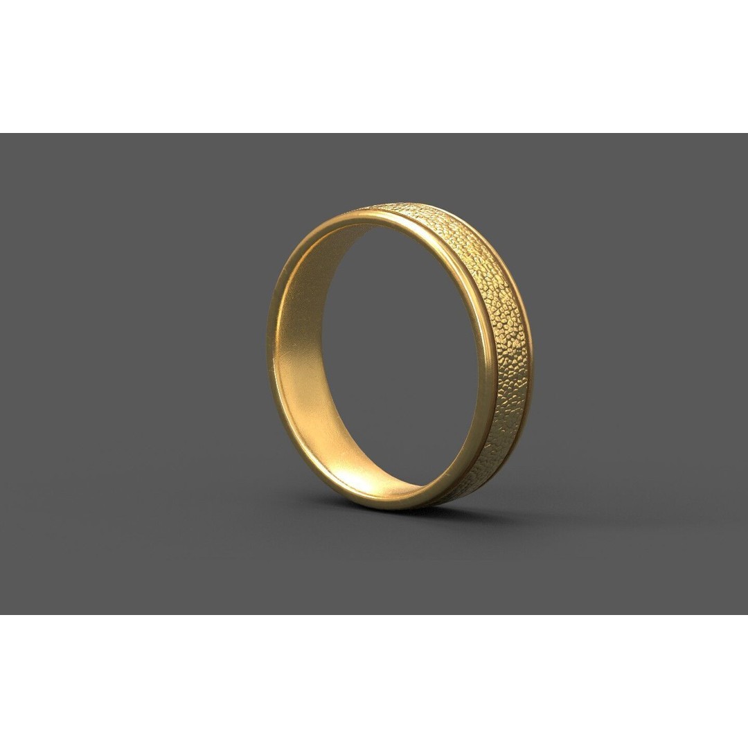 Generic Ring 3D Model – High-Quality Low Poly Asset, FBX, PBR - View 11