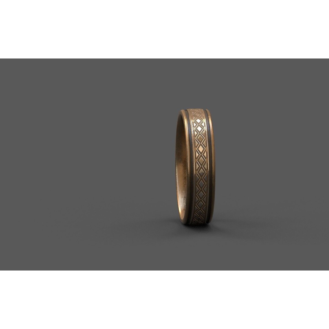 Generic Ring 3D Model – High-Quality Low Poly Asset, FBX, PBR - View 20