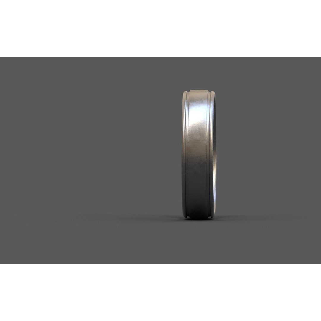 Generic Ring 3D Model – High-Quality Low Poly Asset, FBX, PBR - View 6