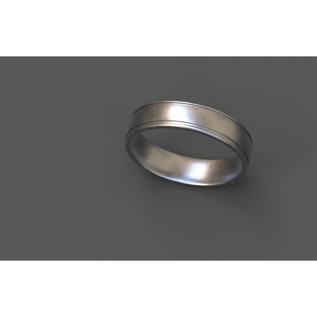Generic Ring 3D Model – High-Quality Low Poly Asset, FBX, PBR - View 7