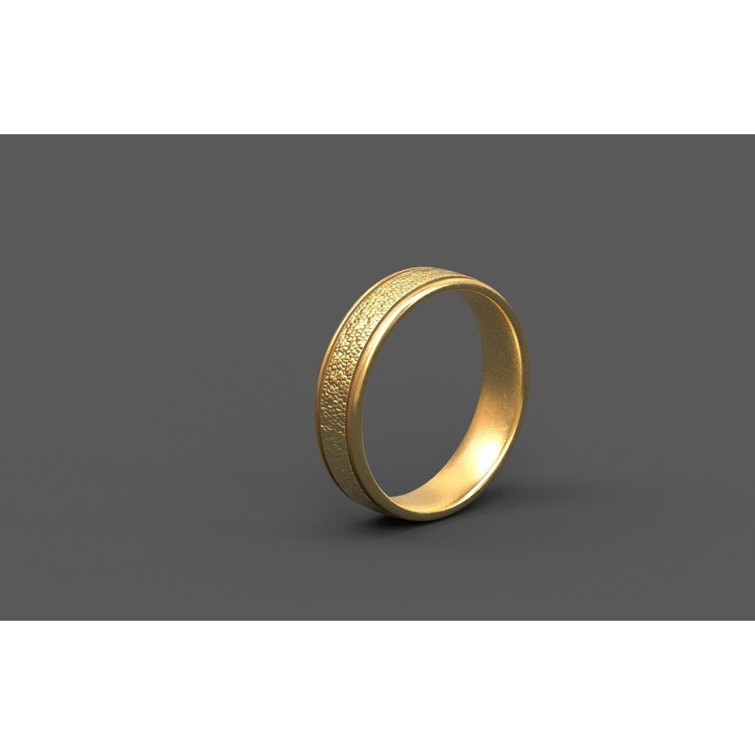 Generic Ring 3D Model – High-Quality Low Poly Asset, FBX, PBR - View 8