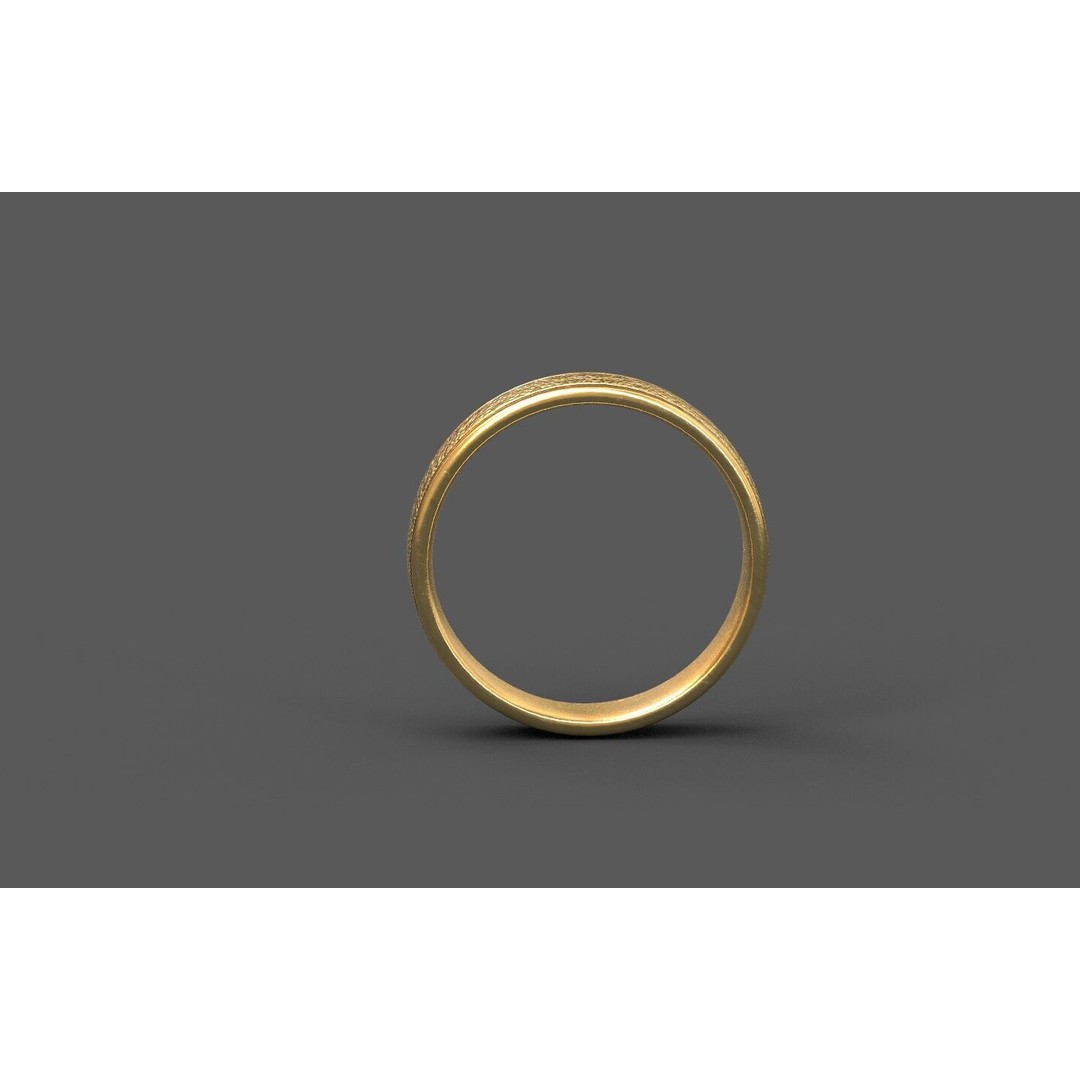 Generic Ring 3D Model – High-Quality Low Poly Asset, FBX, PBR - View 9