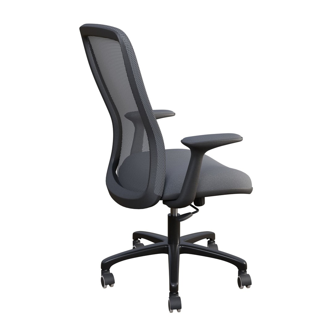 Office Chair 3D Model – Modern Adjustable Design, PBR Textures - View 13