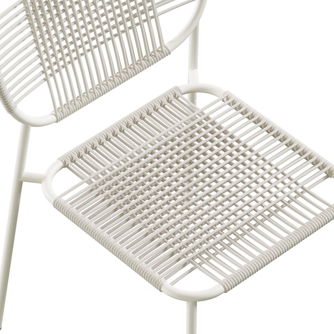 Talaier Garden Dining Chair 3D Model – Wicker Style, FBX - View 3
