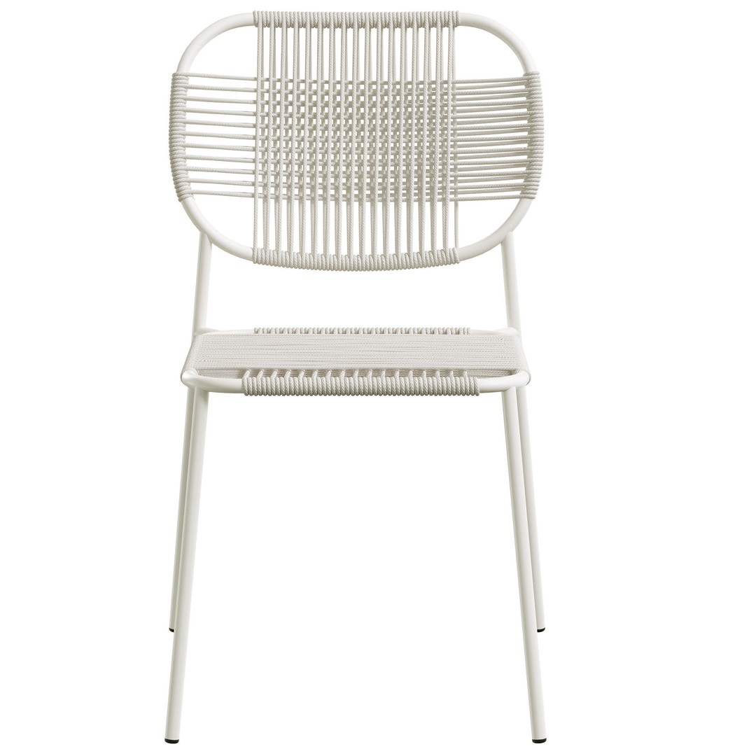 Talaier Garden Dining Chair 3D Model – Wicker Style, FBX - View 5