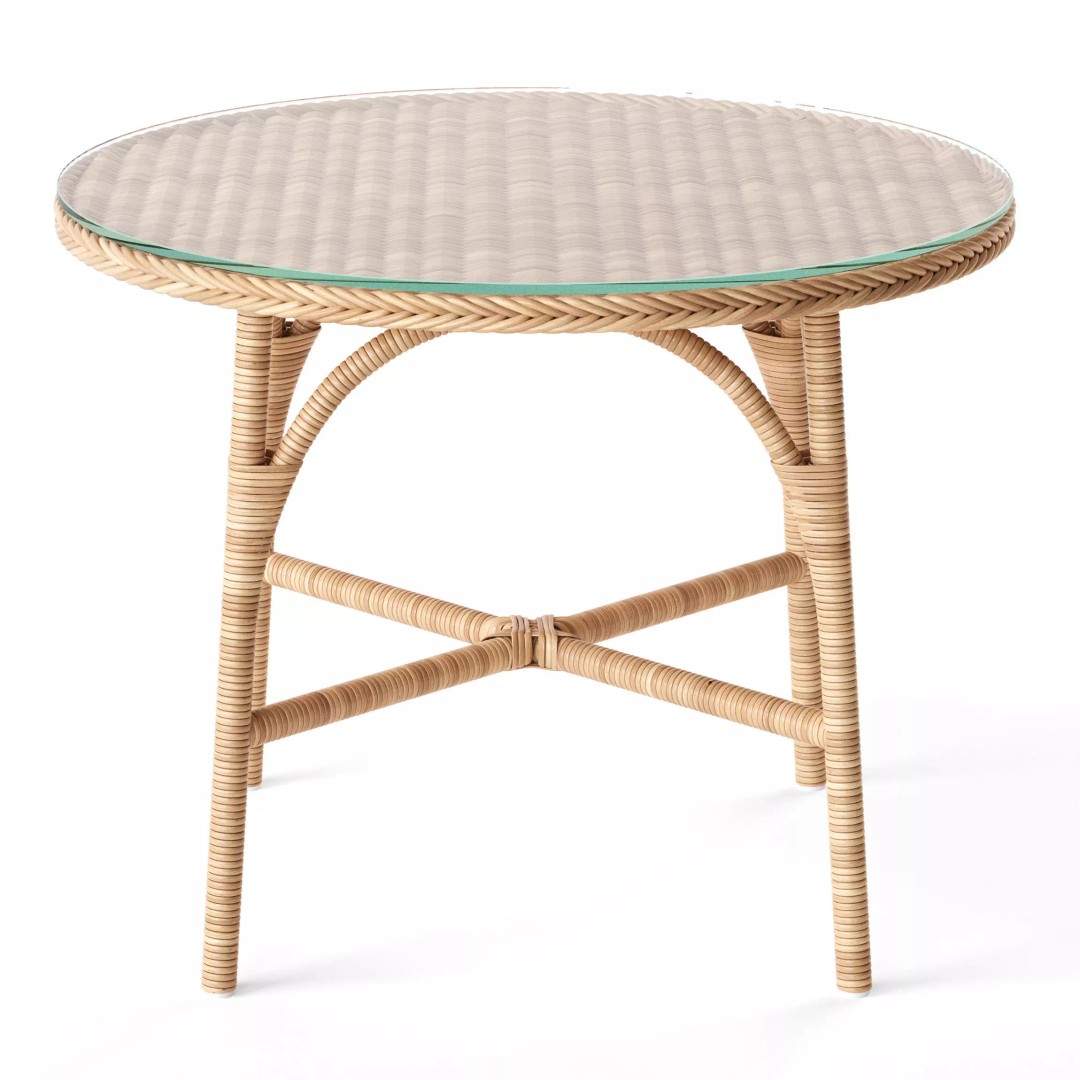 Charlot Chair 3D Model – Wicker Exterior Armchair & Victoria Table Set - View 6