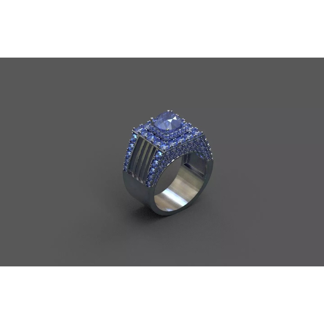 Generic Ring 3D Model – High-Quality Low-Poly Asset, FBX - View 2