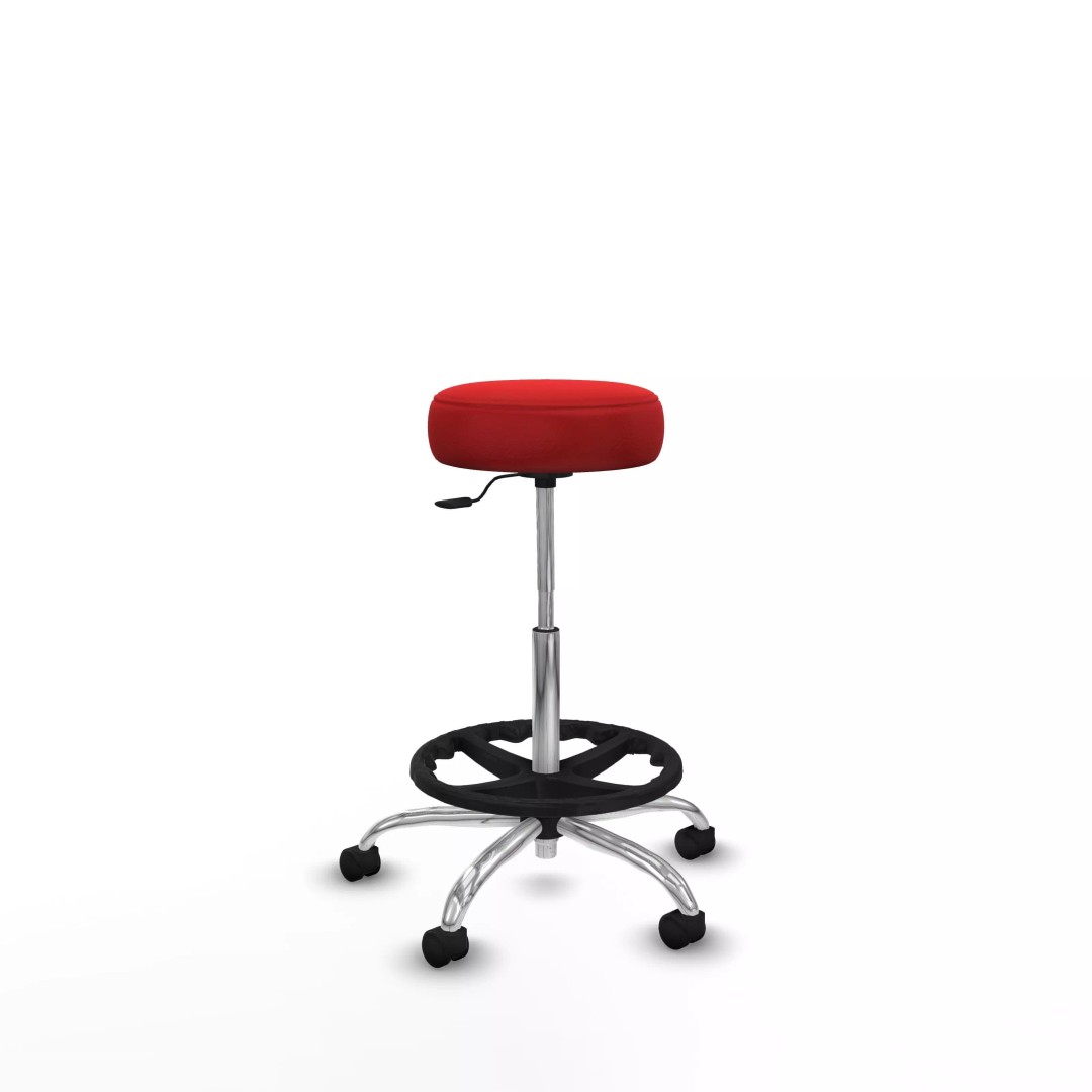 Modern Office Chair 3D Model – Low Poly Game Asset, FBX & OBJ - View 2