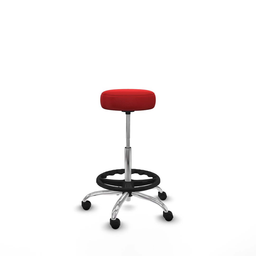 Modern Office Chair 3D Model – Low Poly Game Asset, FBX & OBJ - View 5