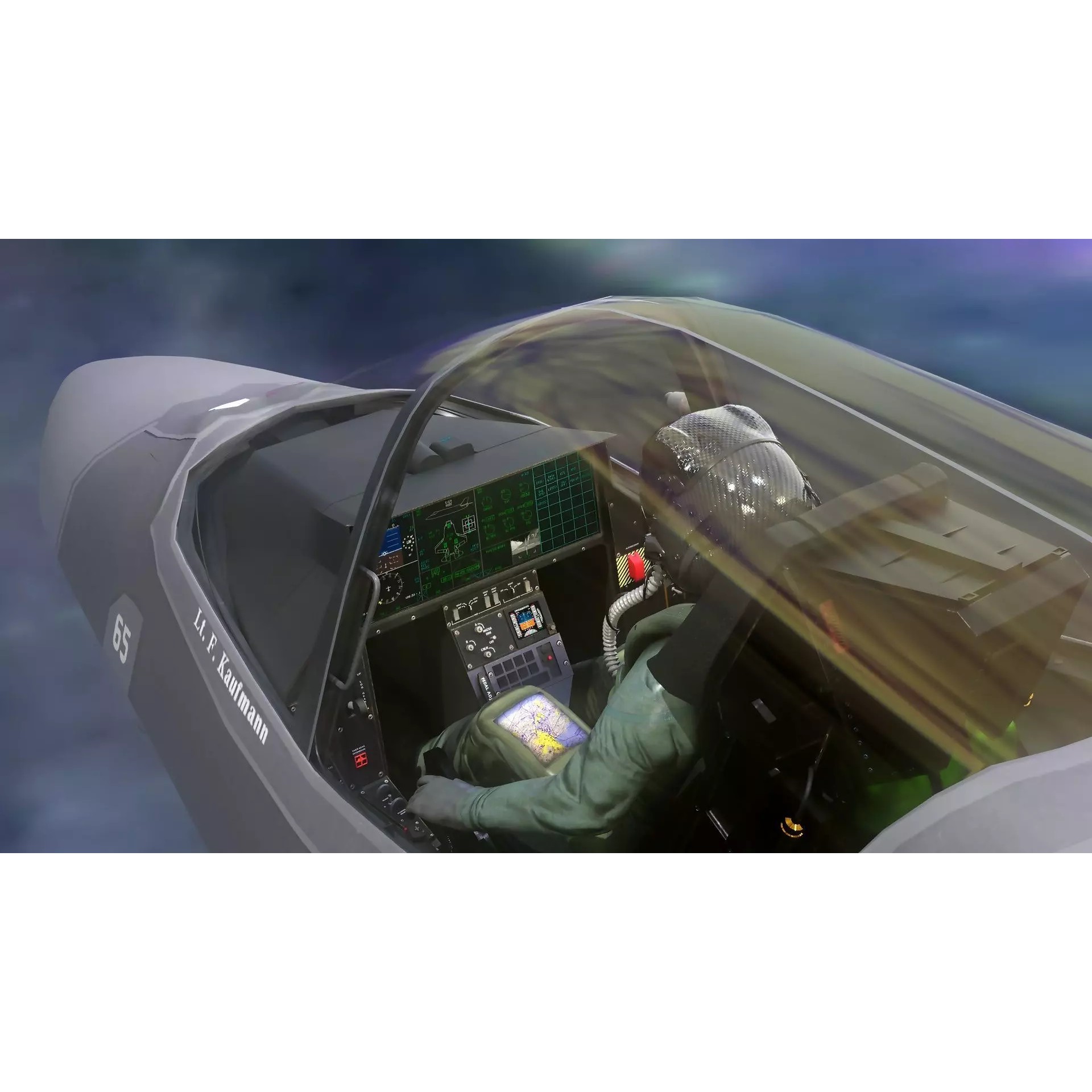 F35B Lightning II - Rigged Low-Poly Game-Ready 3D Model - View 26