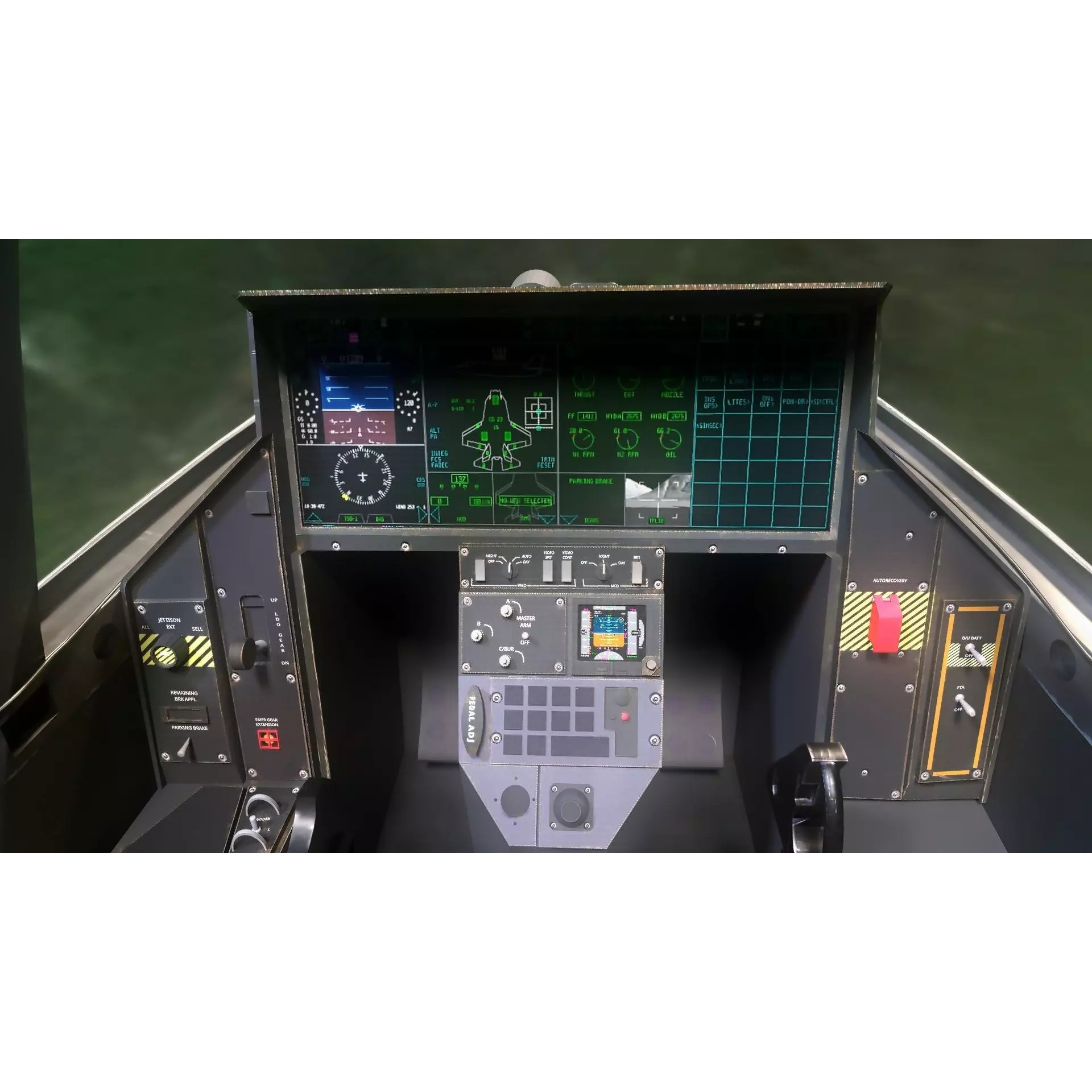 F35B Lightning II - Rigged Low-Poly Game-Ready 3D Model - View 31
