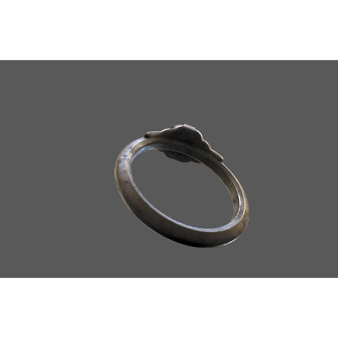 Generic Ring 3D Model – Low Poly PBR Asset, FBX Format