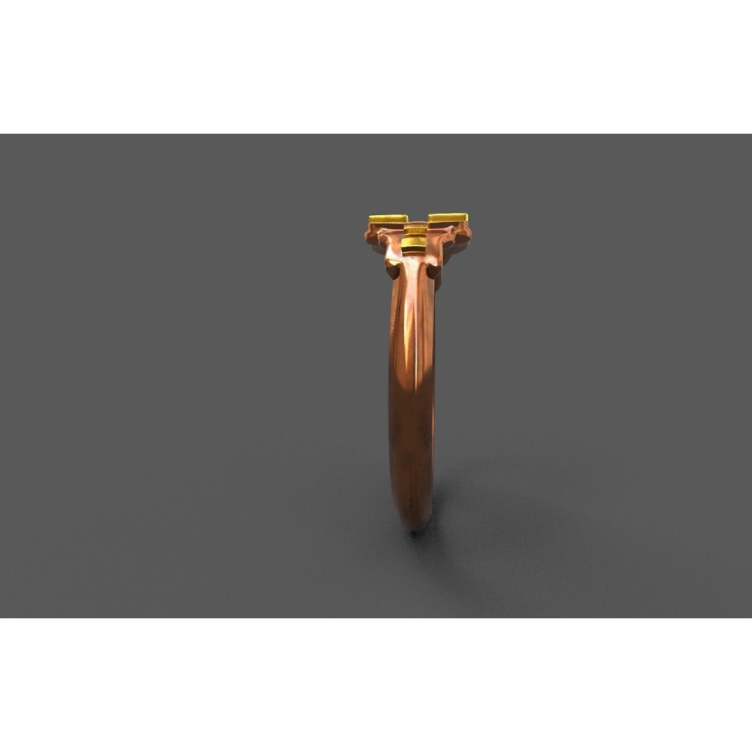 Generic Ring 3D Model – Low Poly PBR Asset, FBX Format - View 12