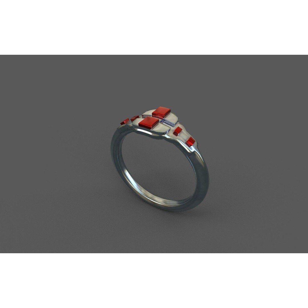 Generic Ring 3D Model – Low Poly PBR Asset, FBX Format - View 13