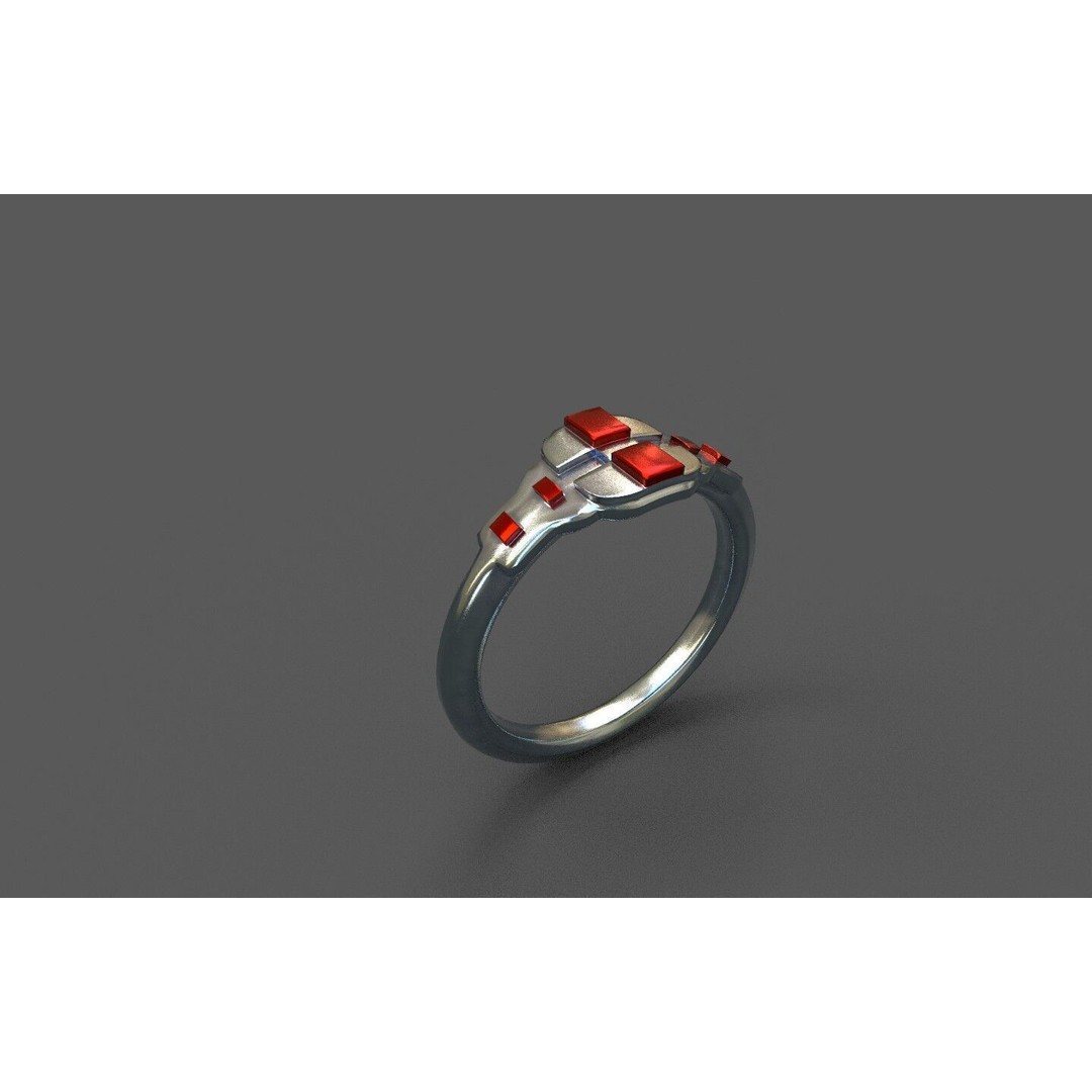 Generic Ring 3D Model – Low Poly PBR Asset, FBX Format - View 14