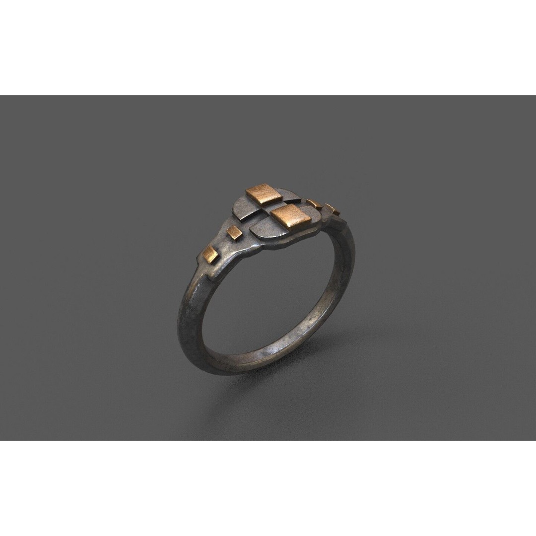 Generic Ring 3D Model – Low Poly PBR Asset, FBX Format - View 18