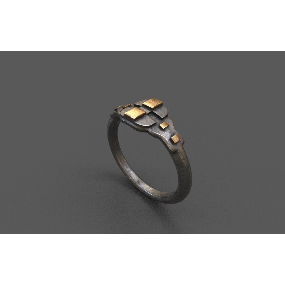 Generic Ring 3D Model – Low Poly PBR Asset, FBX Format - View 19