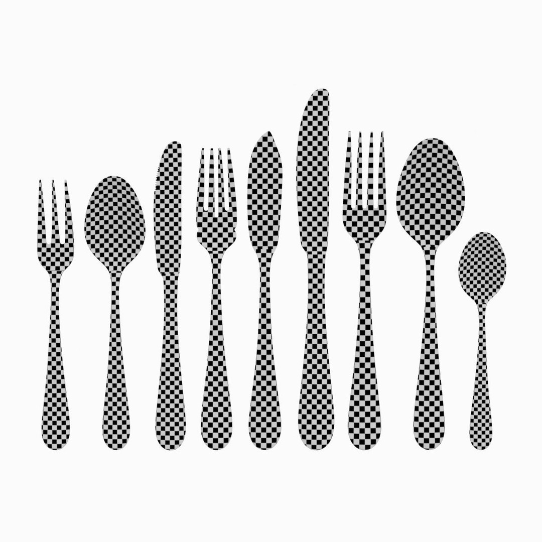 Generic Cutlery 3D Model – Photo-Realistic Collection, Game-Ready Formats - View 20