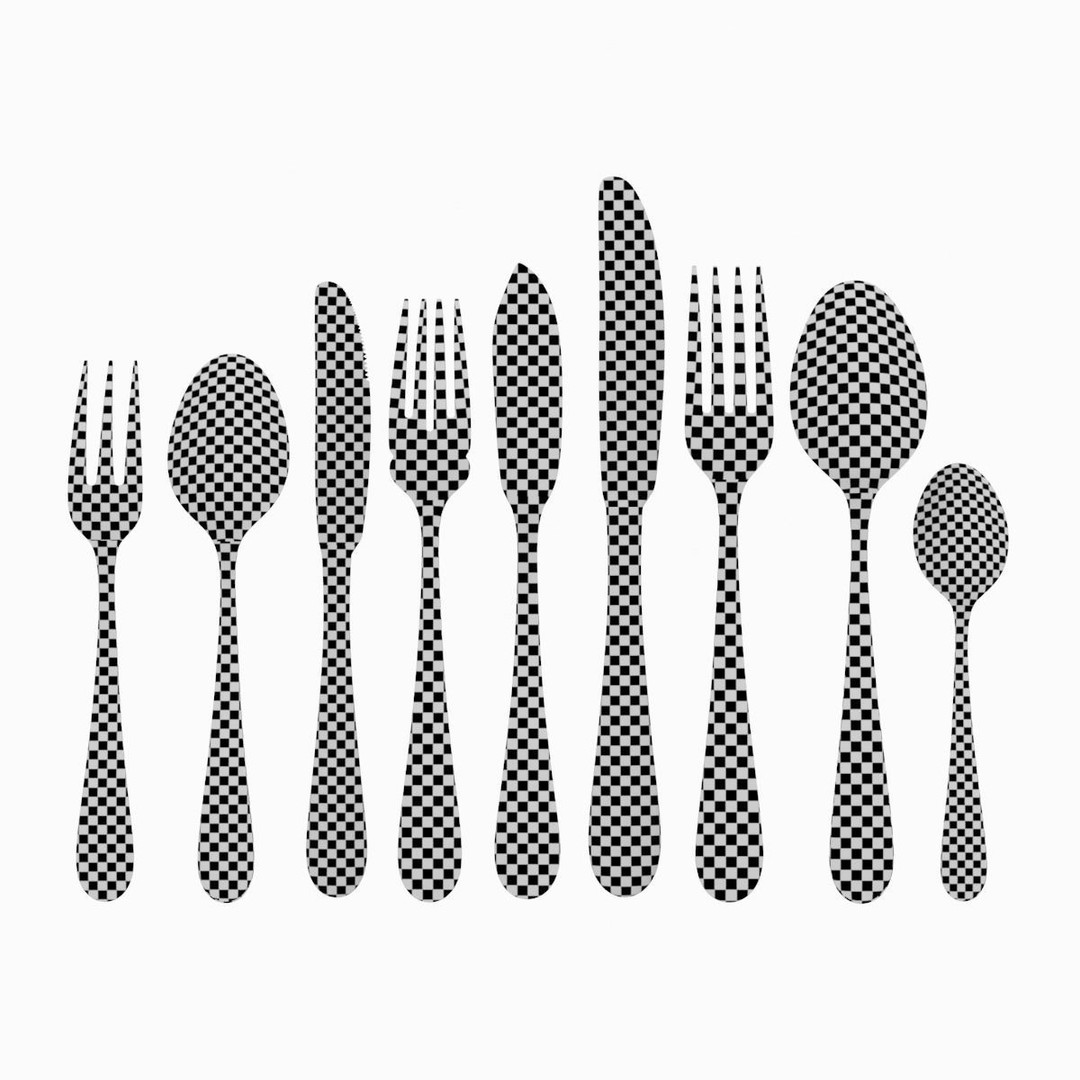 Generic Cutlery 3D Model – Photo-Realistic Collection, Game-Ready Formats - View 21