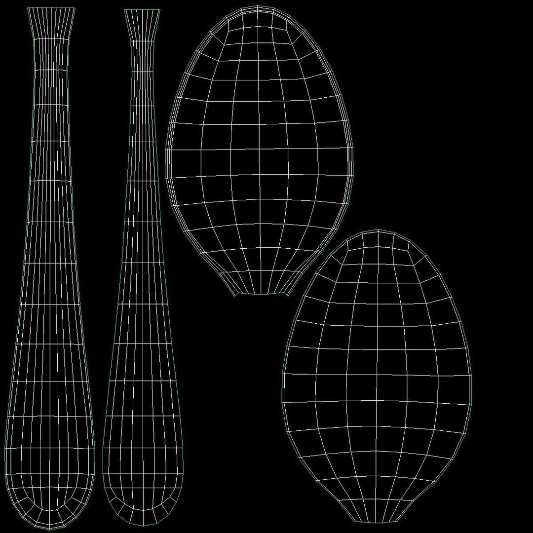 Generic Cutlery 3D Model – Photo-Realistic Collection, Game-Ready Formats - View 24