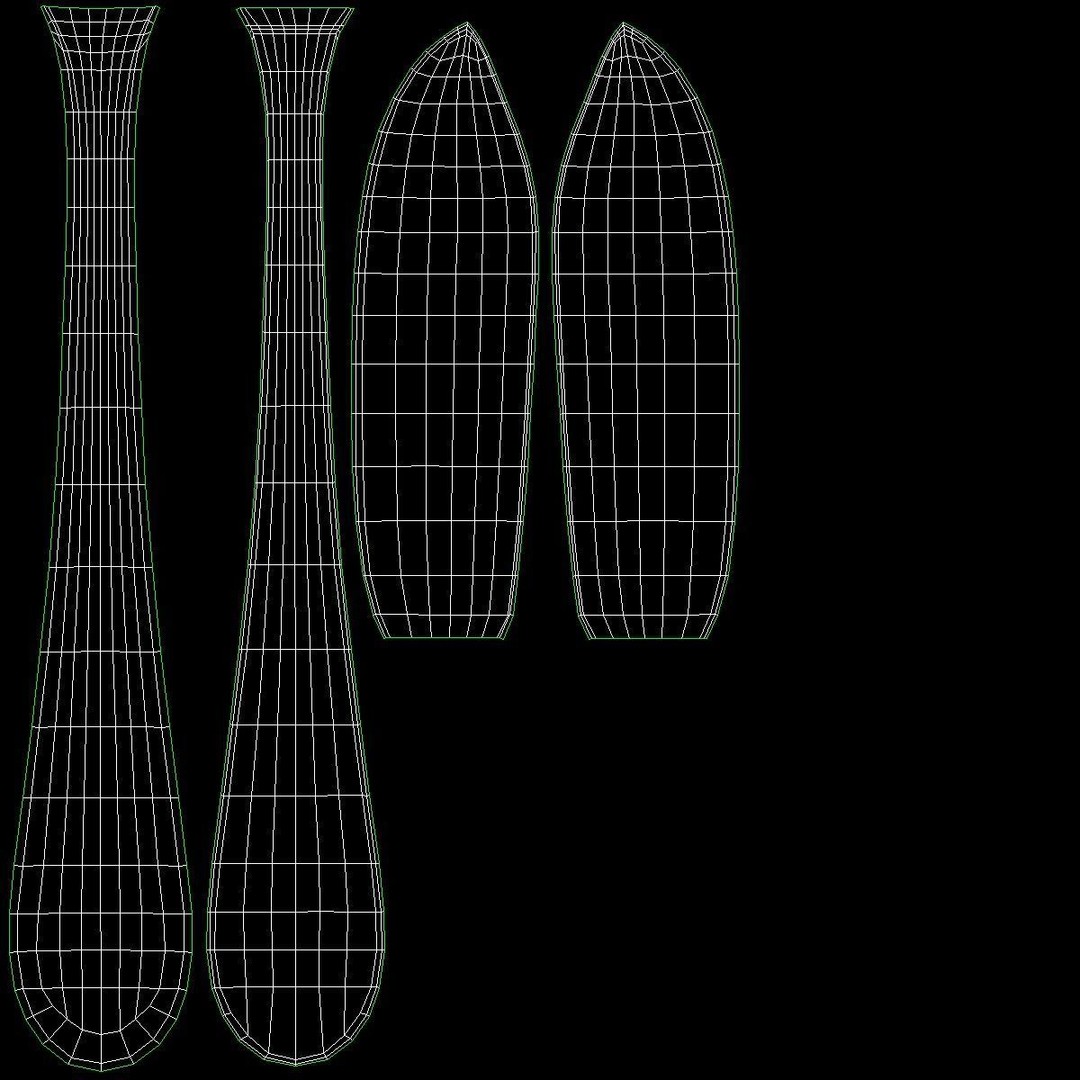 Generic Cutlery 3D Model – Photo-Realistic Collection, Game-Ready Formats - View 27