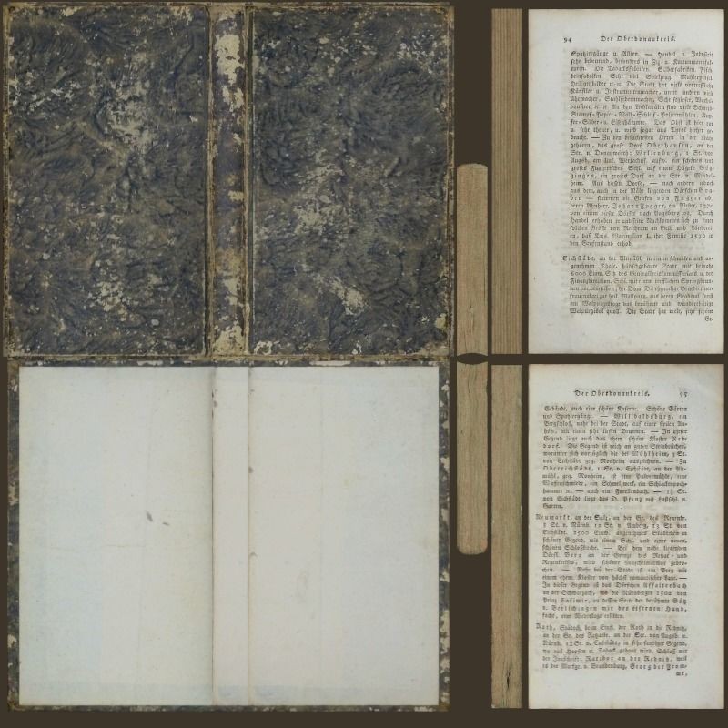 Ancient Books 3D Model – Low Poly Closed & Opened Versions, FBX, OBJ - View 18