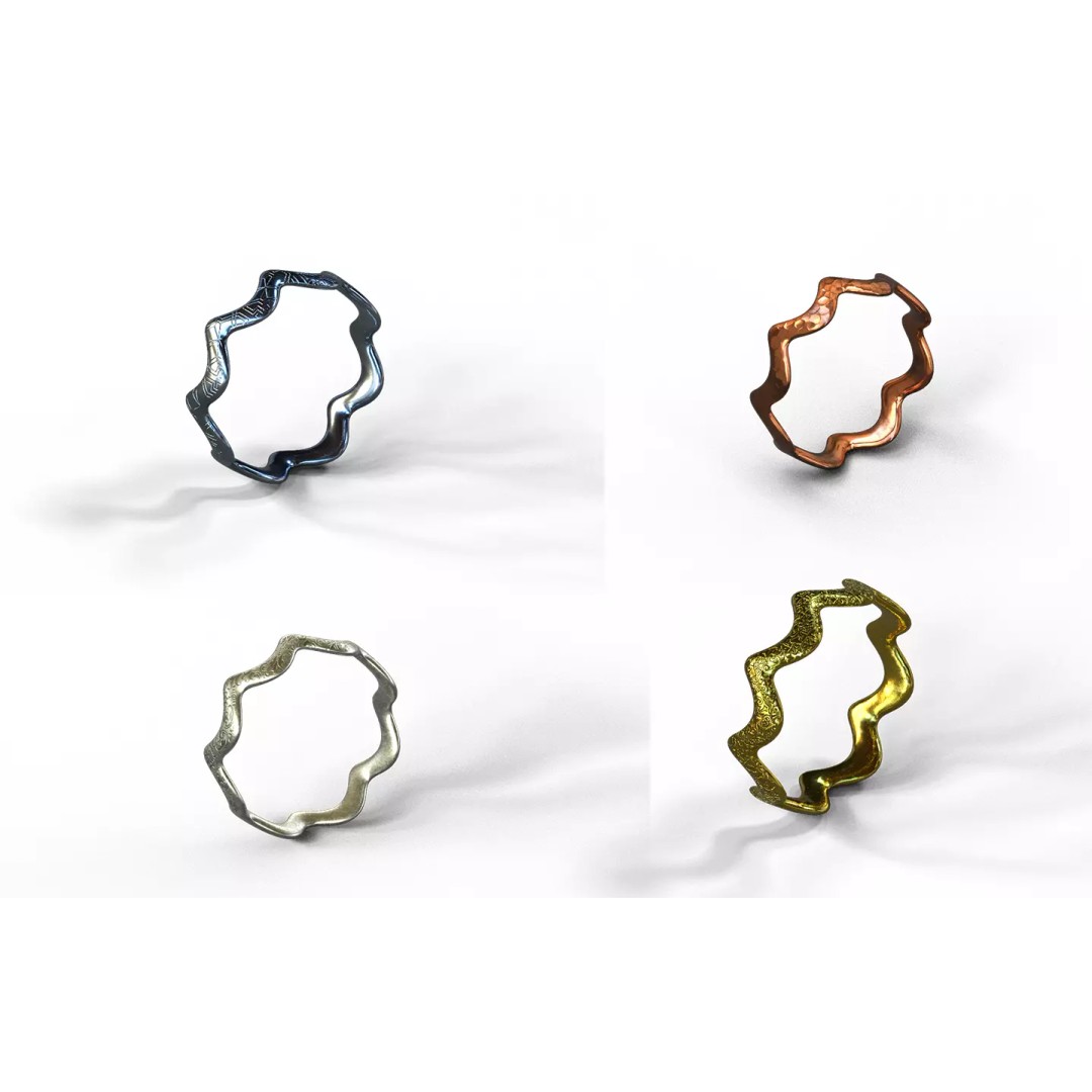 Generic Ring 3D Model – High-Quality Low Poly Asset, FBX - View 2