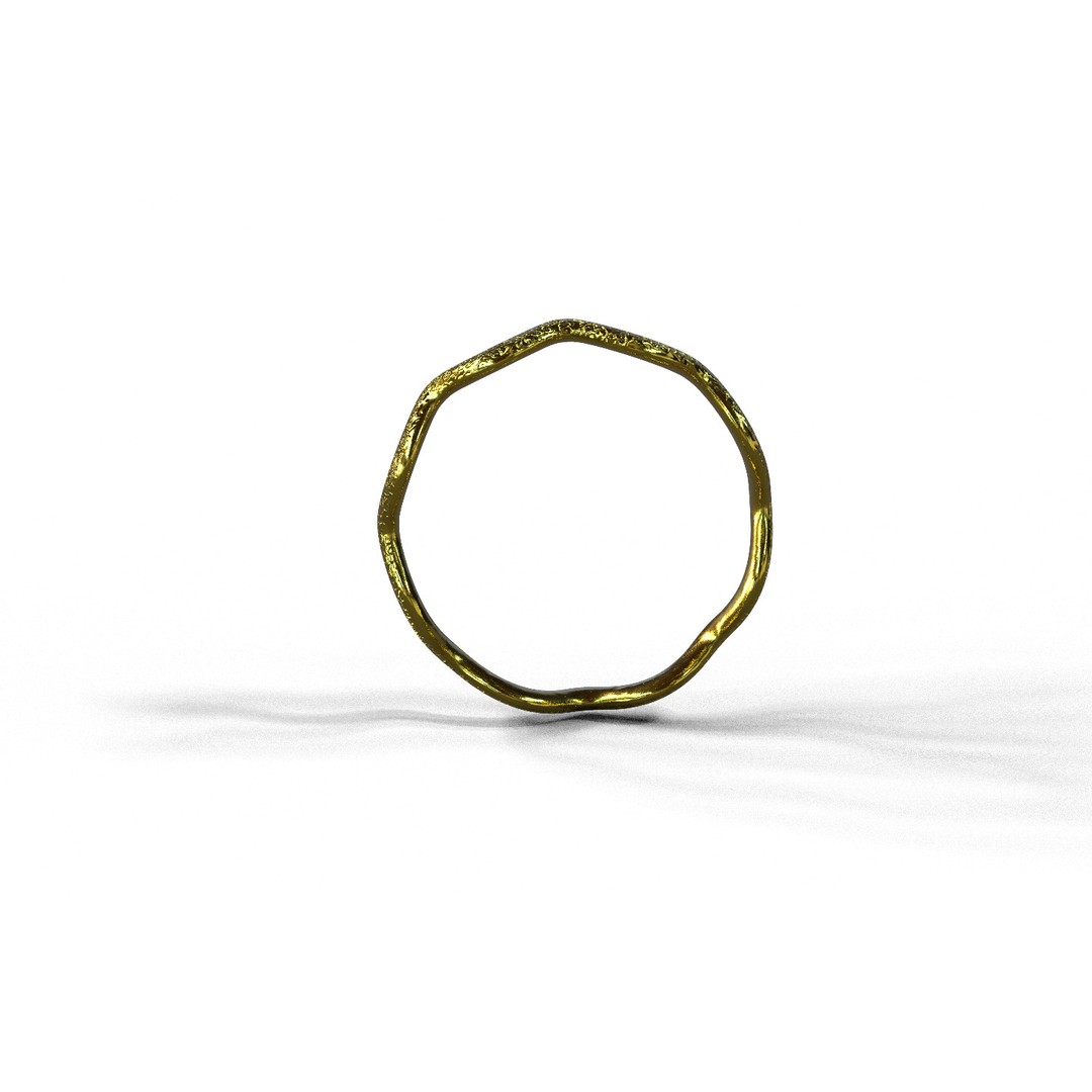 Generic Ring 3D Model – High-Quality Low Poly Asset, FBX - View 4