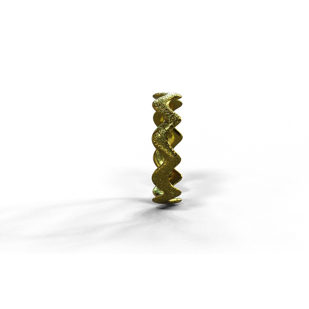 Generic Ring 3D Model – High-Quality Low Poly Asset, FBX - View 6