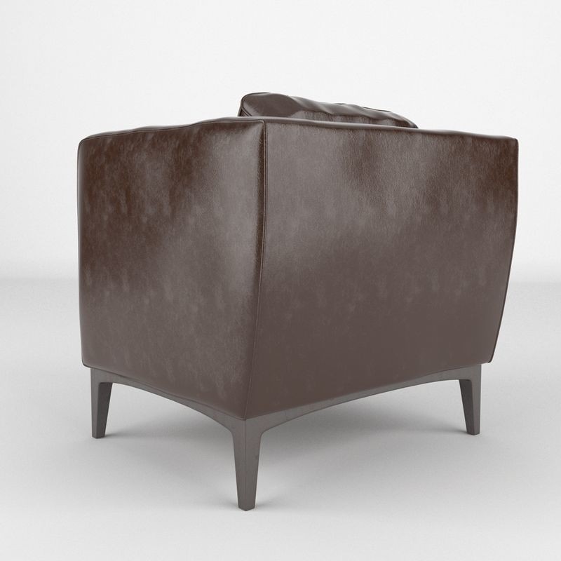 Armchair 003 3D Model – High-Res Lounge Chair with PBR Textures, FBX, OBJ - View 5