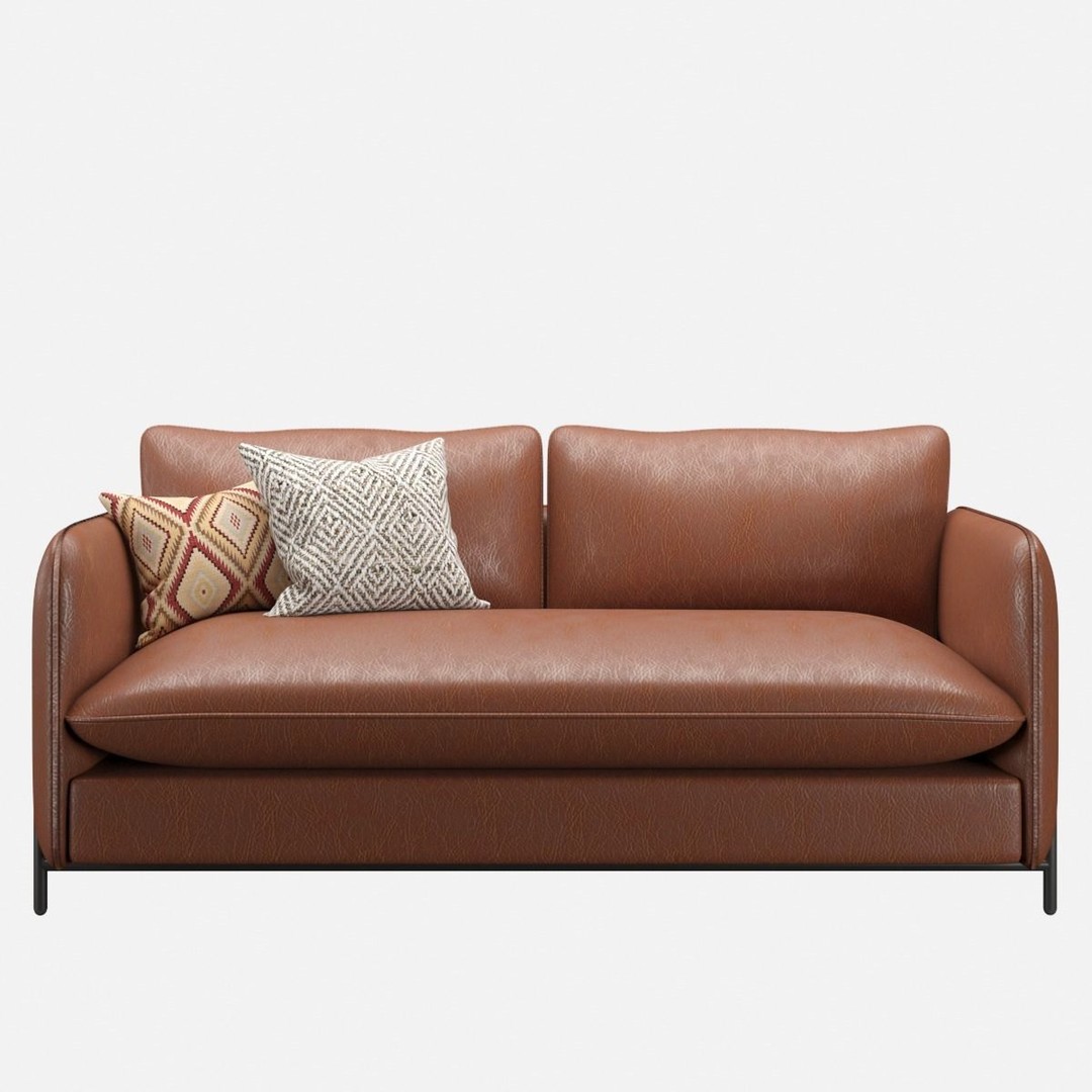 Koskela Jacob Armchair 3D Model – High Poly Sofa with PBR Textures, FBX - View 4