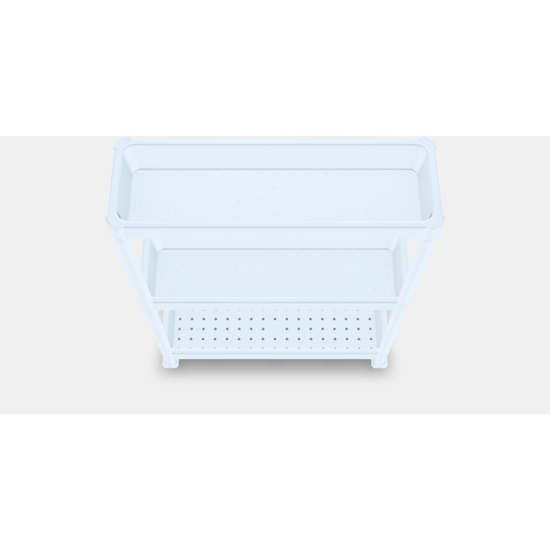 VESKEN Trolley 1 3D Model – Modern Storage Organizer, FBX - View 5