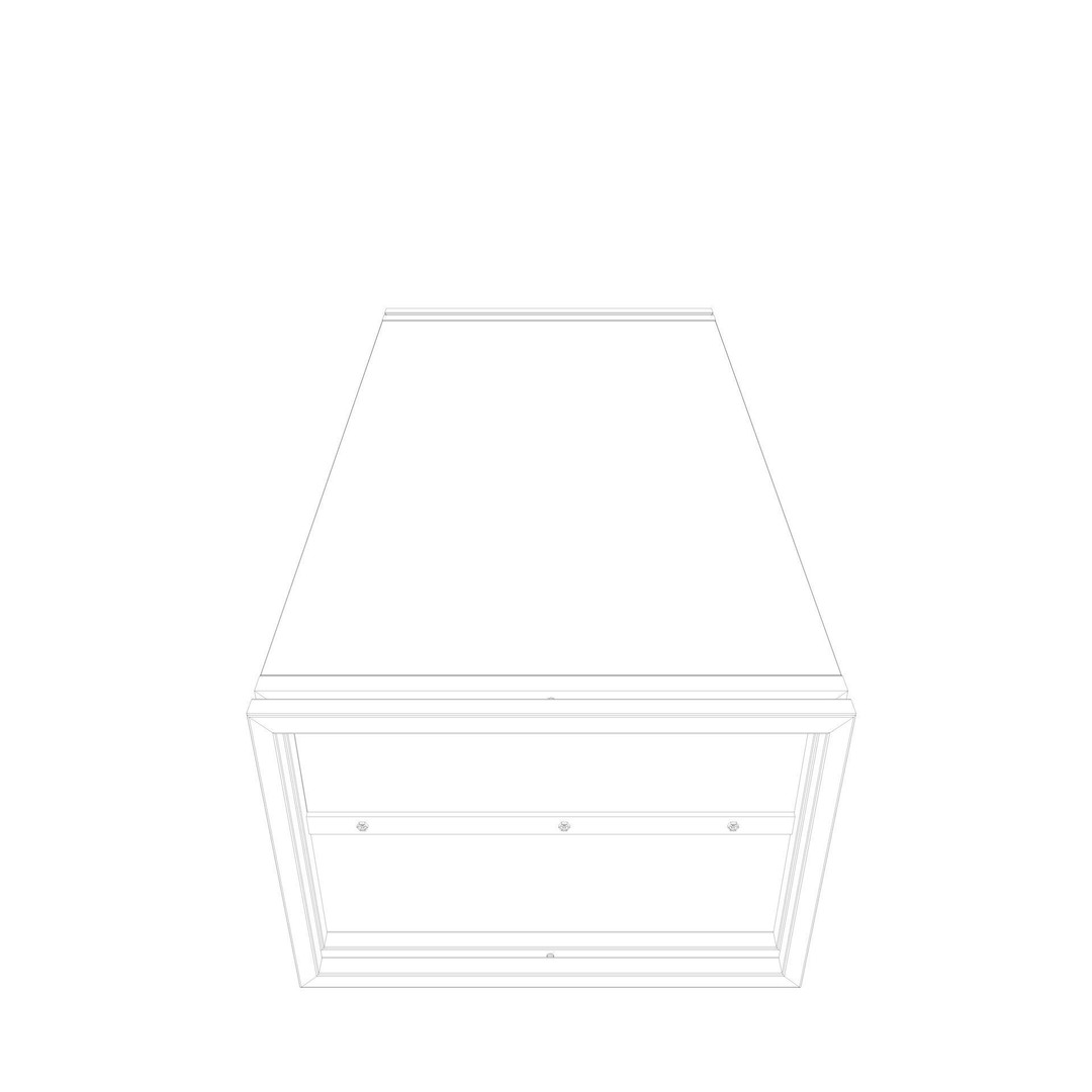 Loft Coffee Table 3D Model – Low Poly Furniture Asset, FBX, Blender - View 12