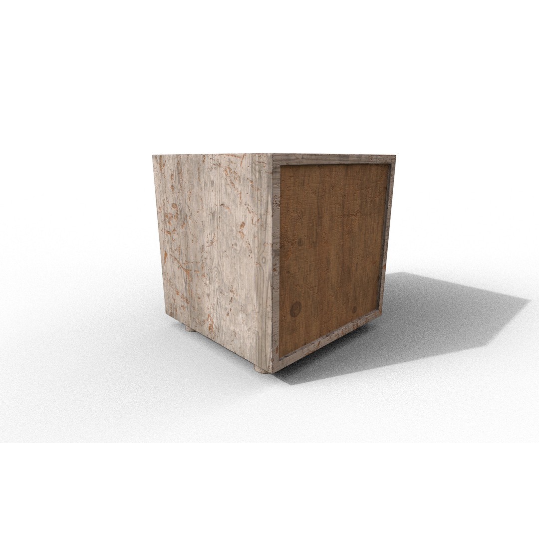 Old Modern Furniture 3D Model – Low Poly PBR Asset for Games & Archviz - View 17