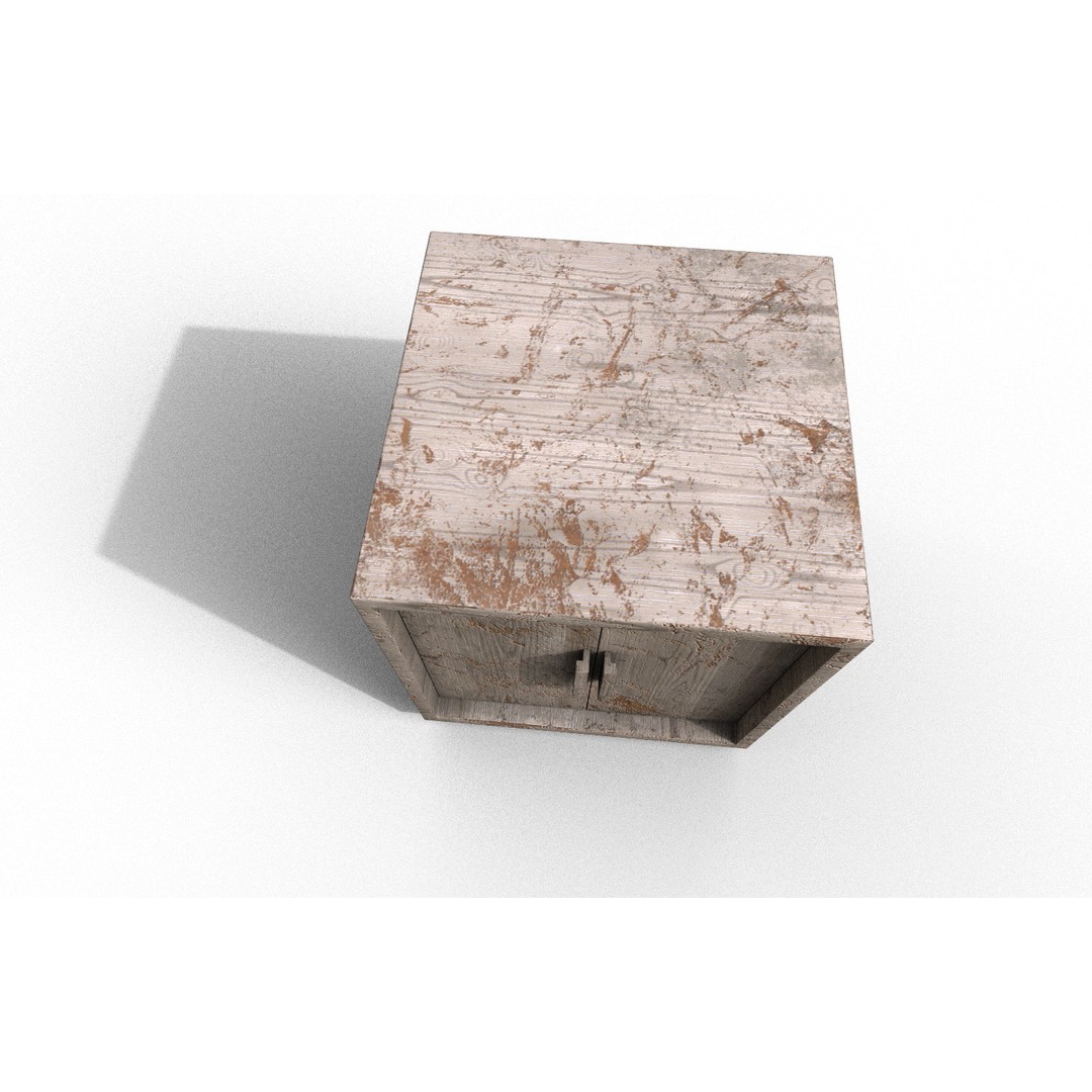 Old Modern Furniture 3D Model – Low Poly PBR Asset for Games & Archviz - View 22