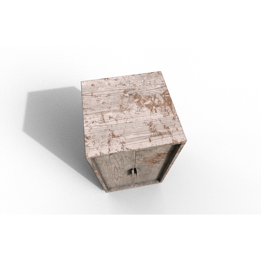 Old Modern Furniture 3D Model – Low Poly PBR Asset for Games & Archviz - View 23