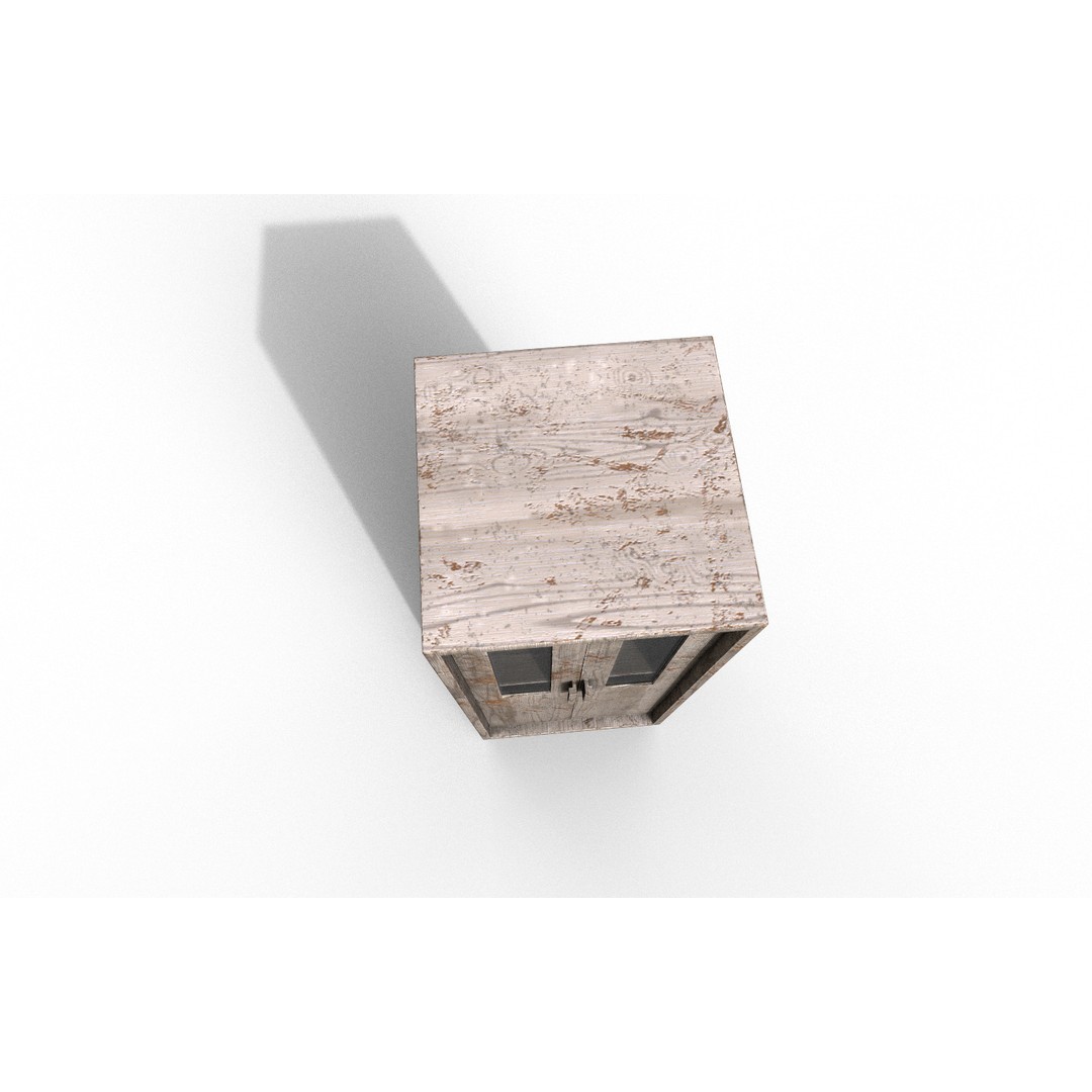 Old Modern Furniture 3D Model – Low Poly PBR Asset for Games & Archviz - View 24