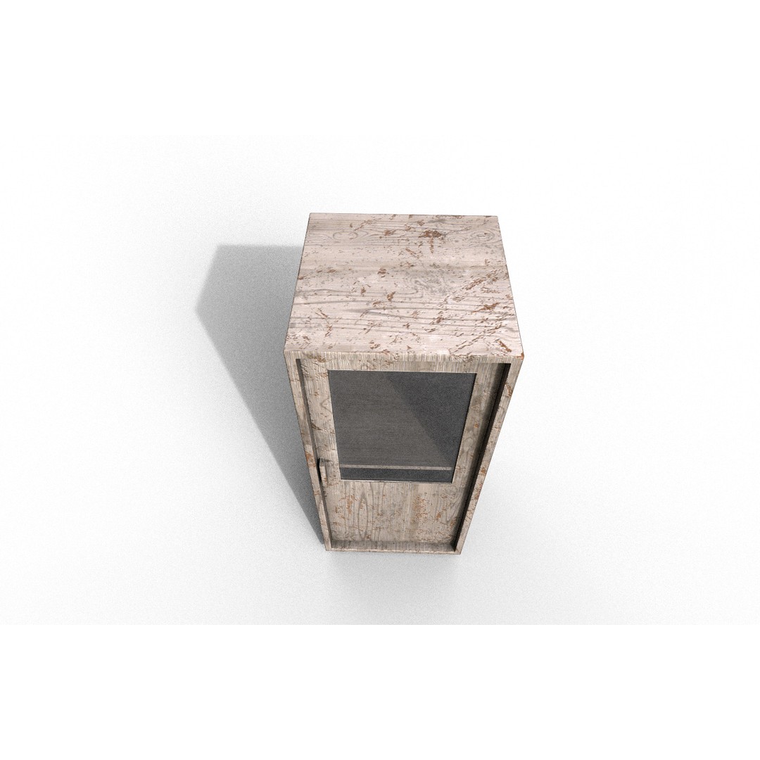Old Modern Furniture 3D Model – Low Poly PBR Asset for Games & Archviz - View 25