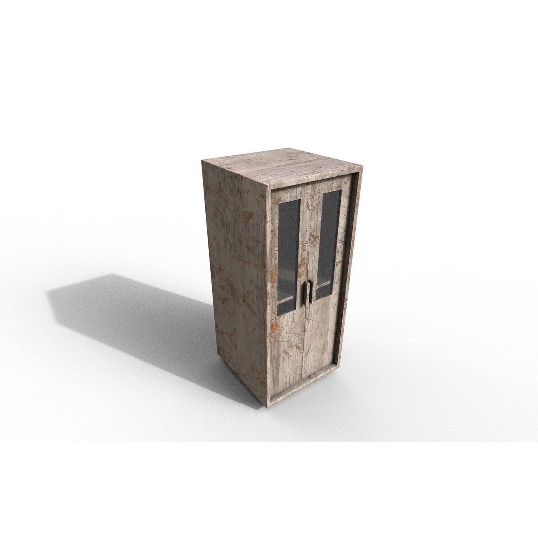 Old Modern Furniture 3D Model – Low Poly PBR Asset for Games & Archviz - View 5