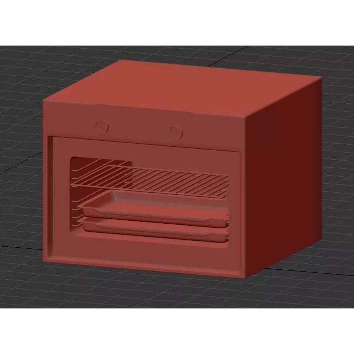 Asko Kitchen Appliance 3D Model – High Poly Oven, FBX, OBJ - View 11