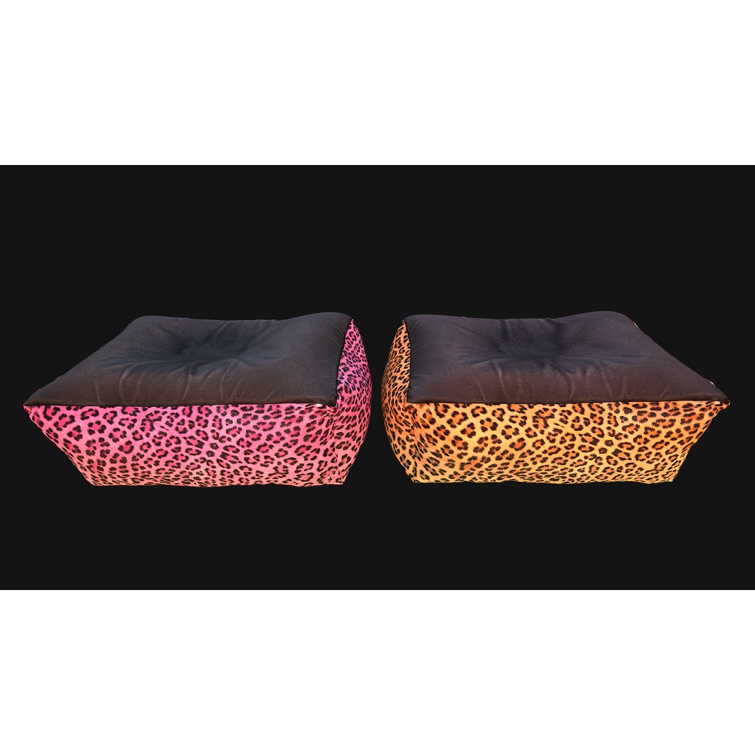 Stylized Pet Bed 3D Model – Low Poly Game Asset, PBR Textures, FBX - View 26