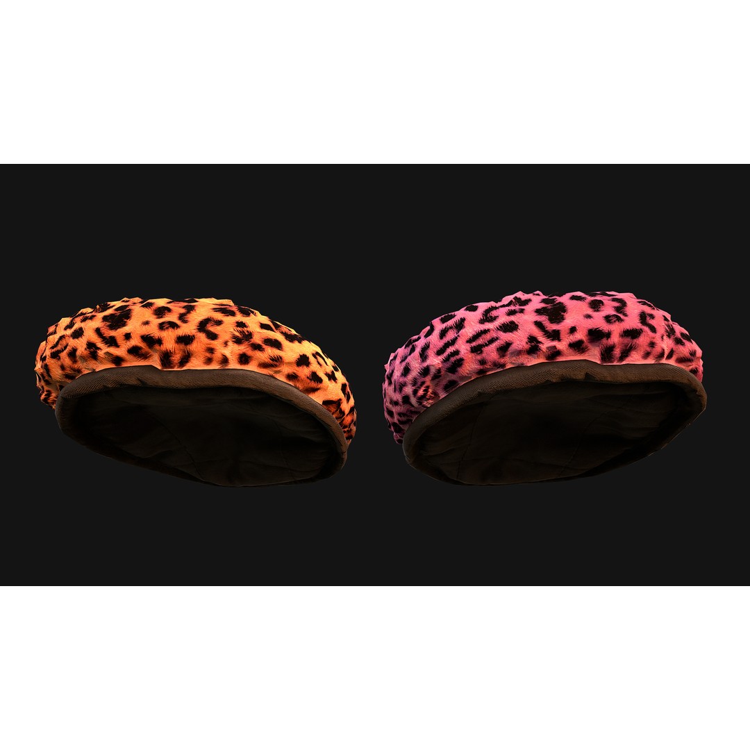 Stylized Pet Bed 3D Model – Low Poly Game Asset, PBR Textures, FBX - View 39