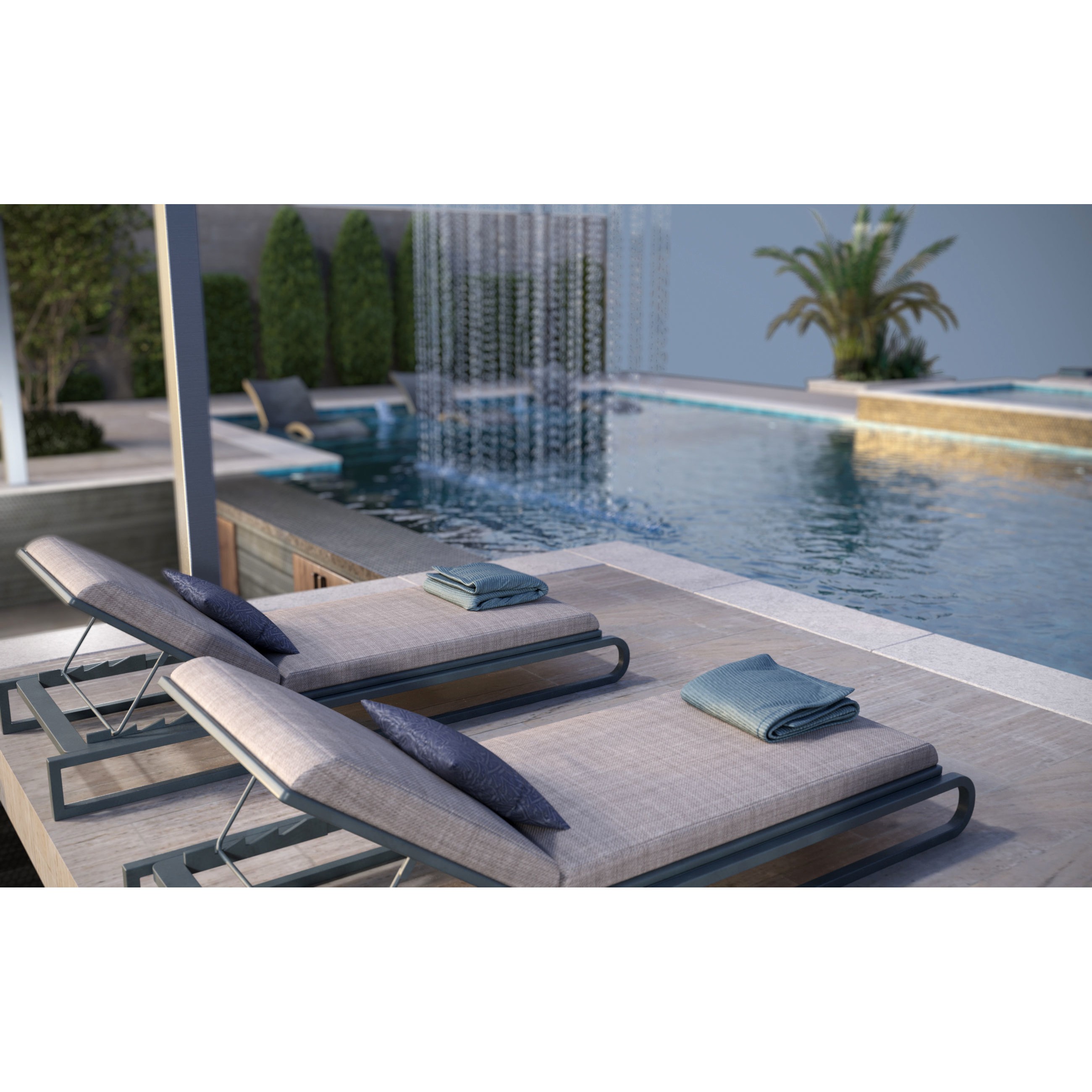 Swimming Pool - Game-Ready 3D Model - View 13
