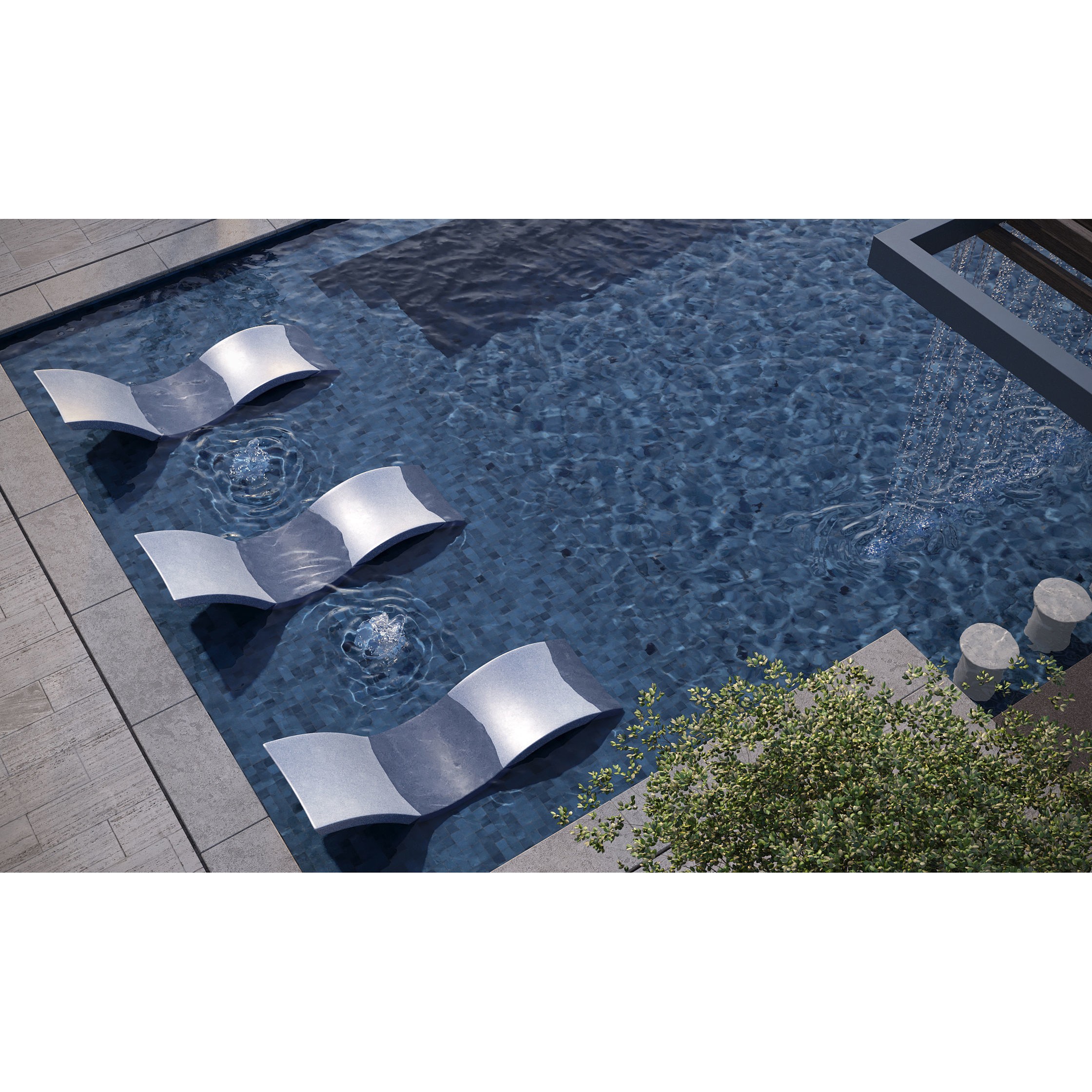 Swimming Pool - Game-Ready 3D Model - View 17