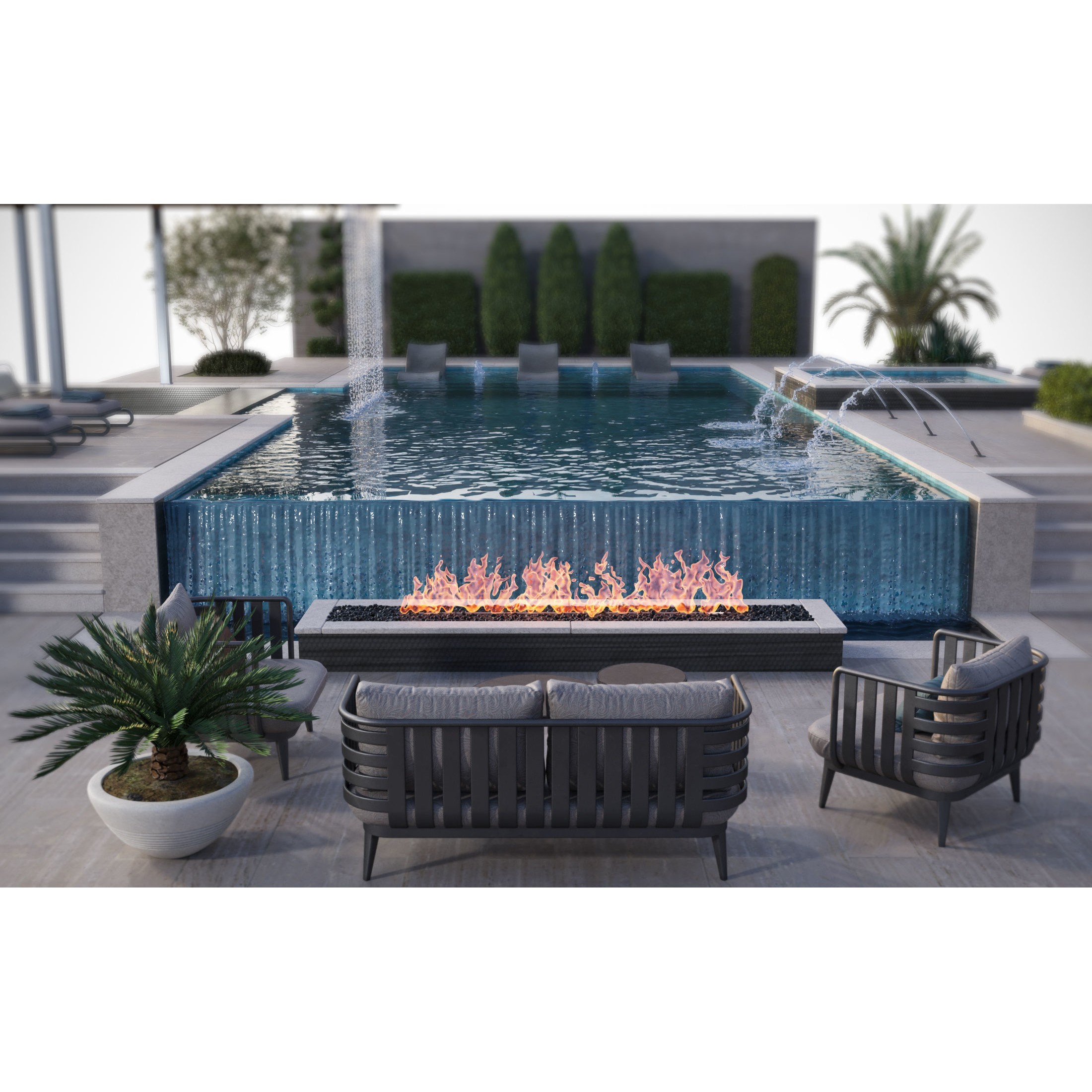 Swimming Pool - Game-Ready 3D Model - View 6