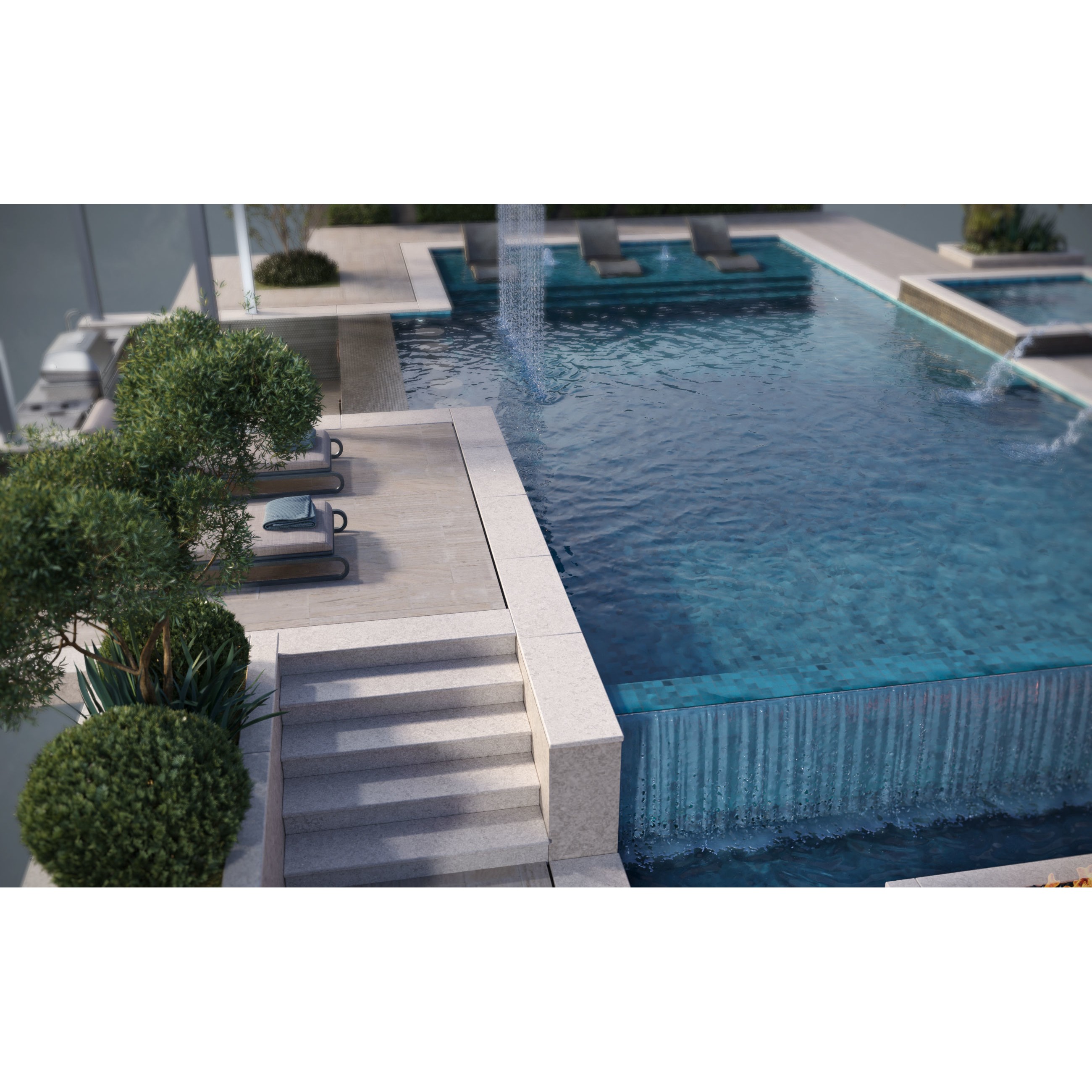 Swimming Pool - Game-Ready 3D Model - View 9