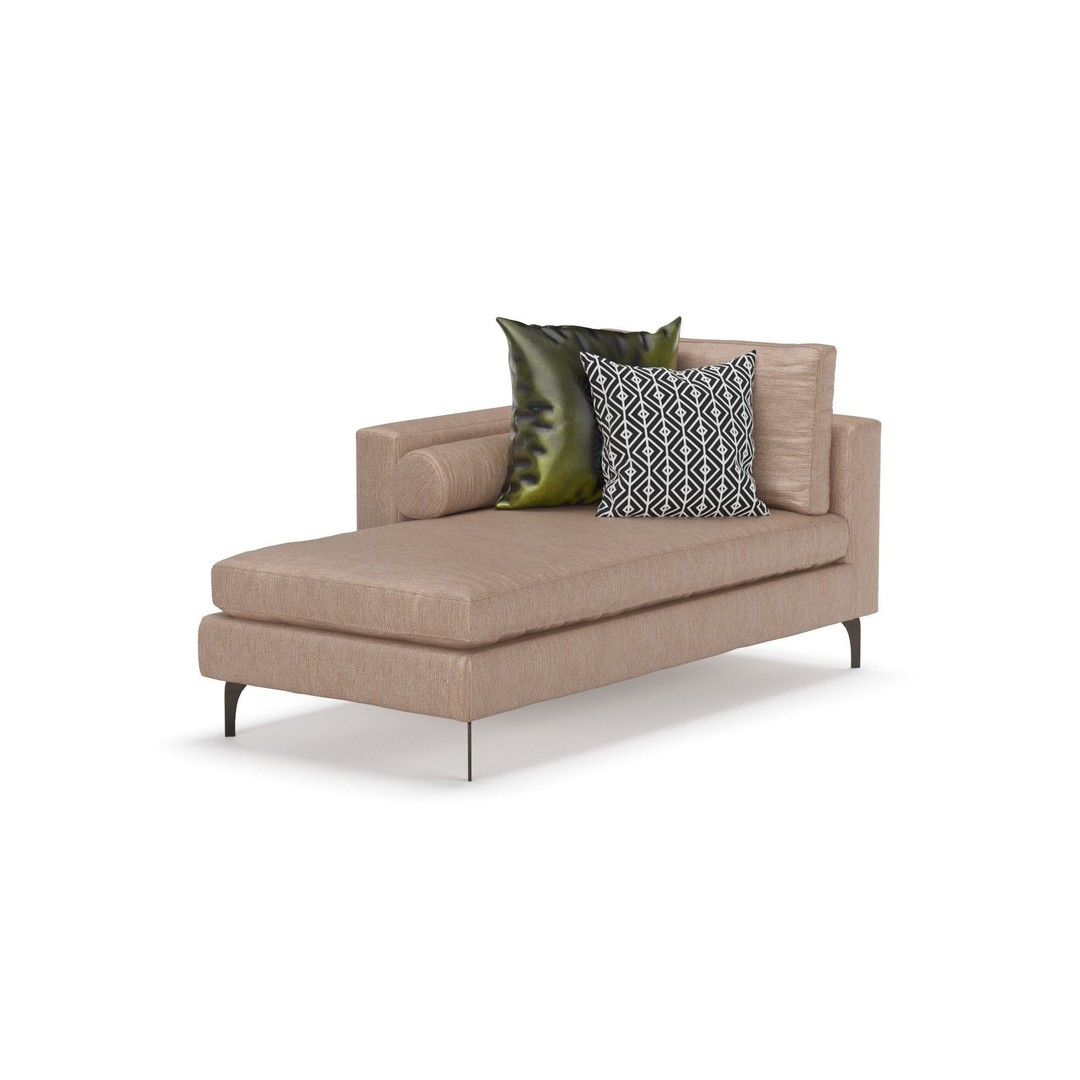 Belgraves Chaise Longue 3D Model – Elegant Sofa, PBR Textures, FBX - View 21