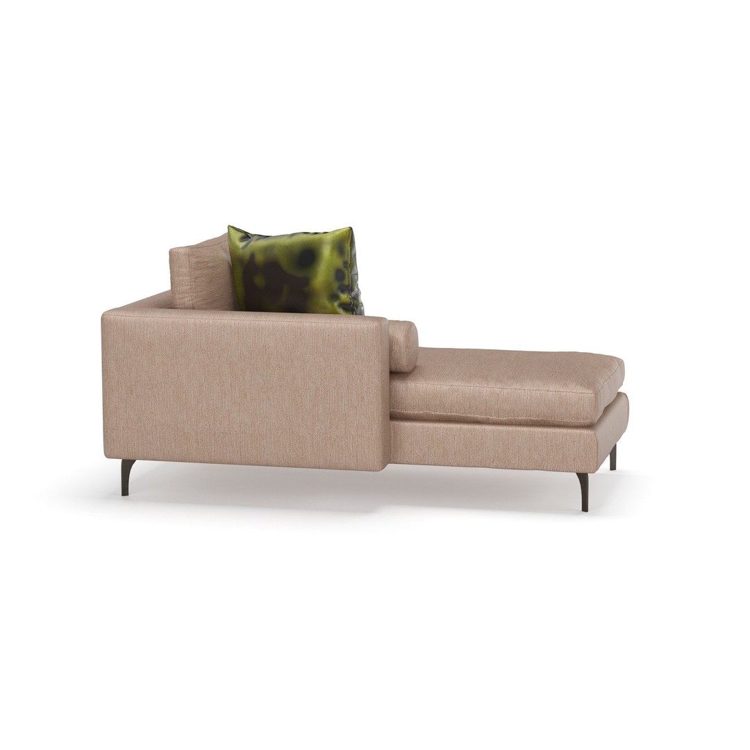 Belgraves Chaise Longue 3D Model – Elegant Sofa, PBR Textures, FBX - View 25