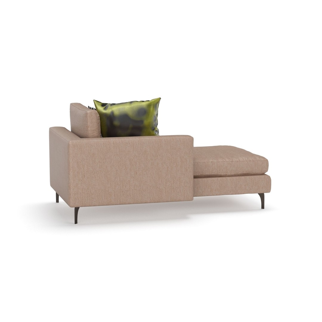 Belgraves Chaise Longue 3D Model – Elegant Sofa, PBR Textures, FBX - View 26