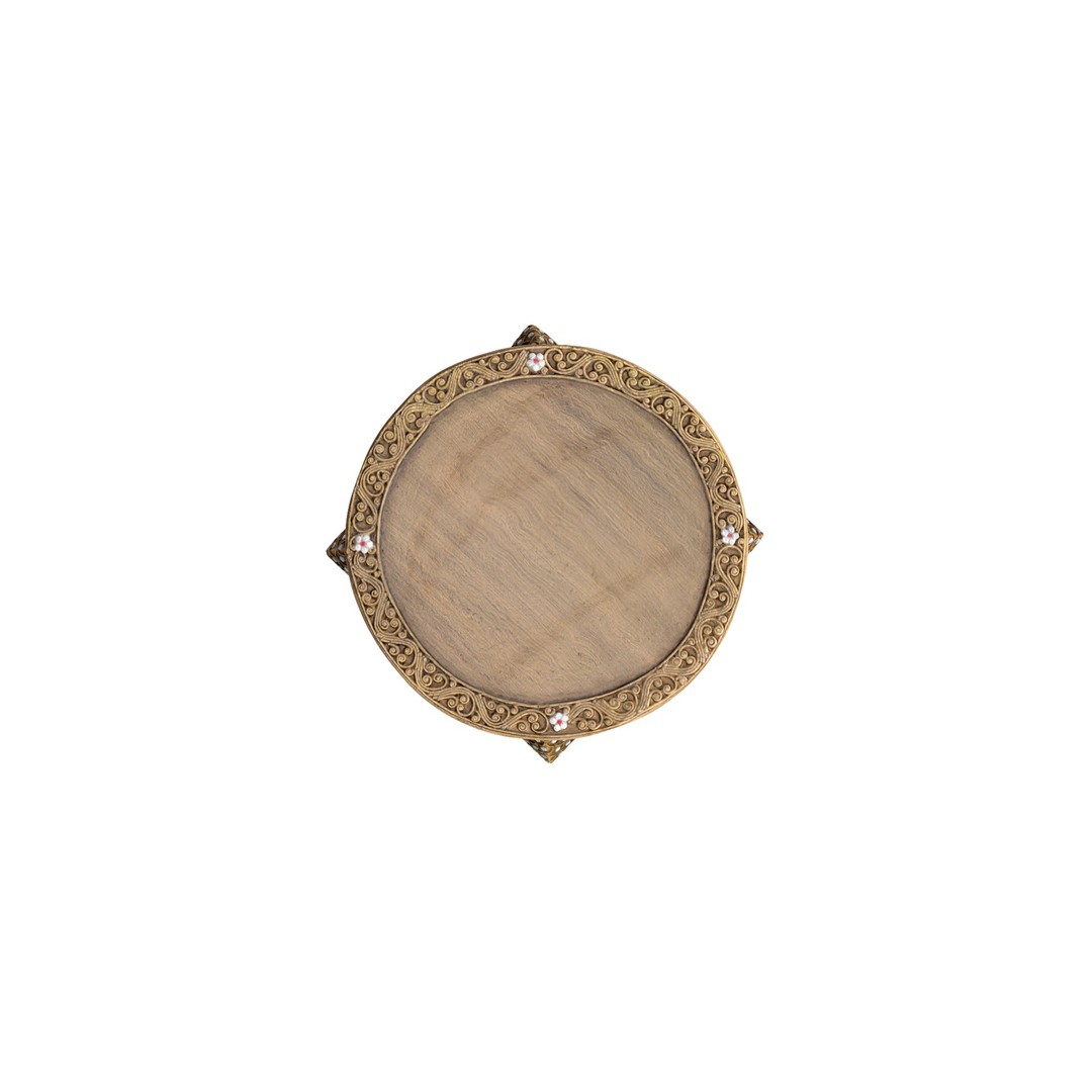 Southeast Asian Stool 3D Model – Classical Furniture Asset, FBX - View 10